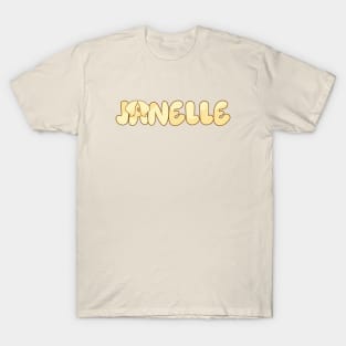 Janelle is Pat’s wife Dogs T-Shirt